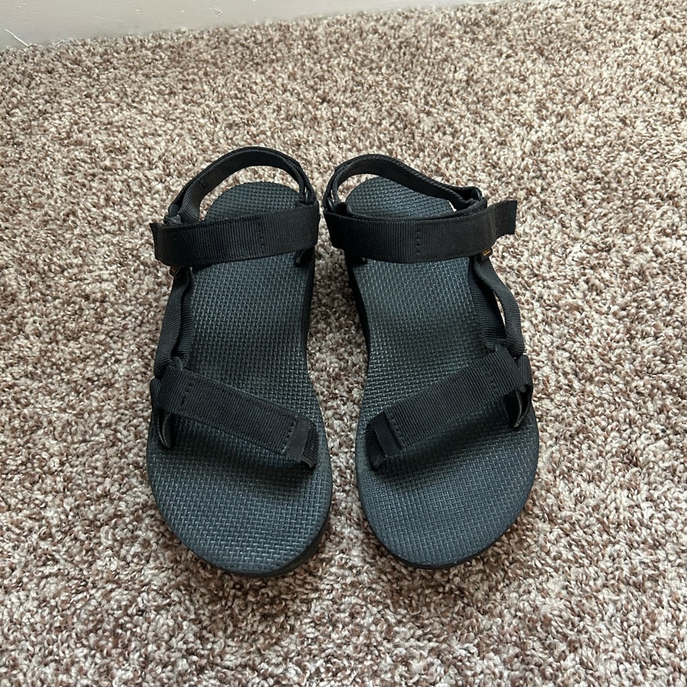 Teva Black Midform Universal Sandals